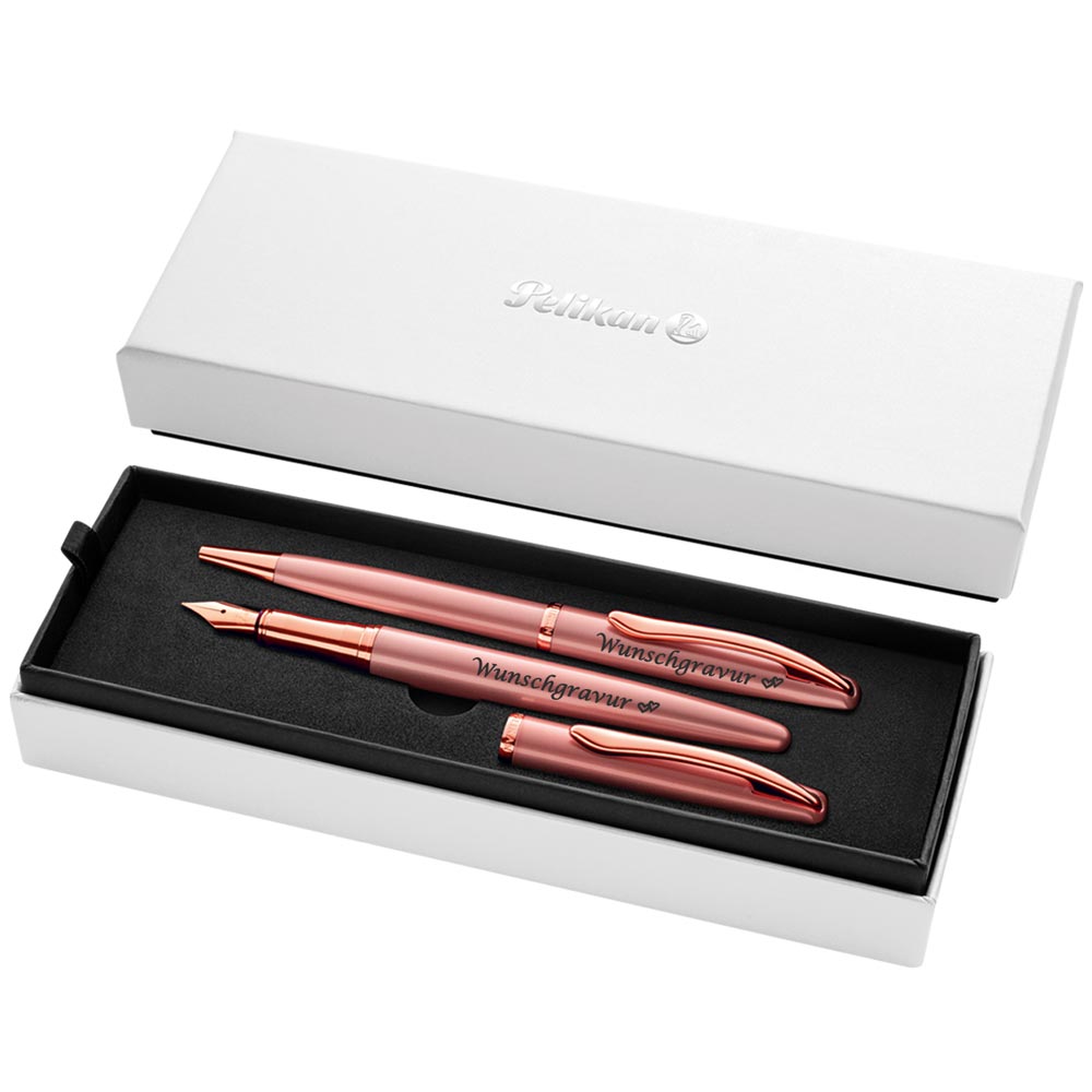Pelikan Füller & Kugelschreiber Jazz® Noble Elegance im Set Pink Rose – (einfarbig) (Ansicht 3)