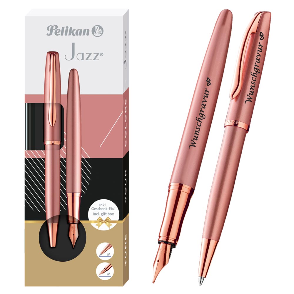 Pelikan Füller & Kugelschreiber Jazz® Noble Elegance im Set Pink Rose – (einfarbig) (Ansicht 4)